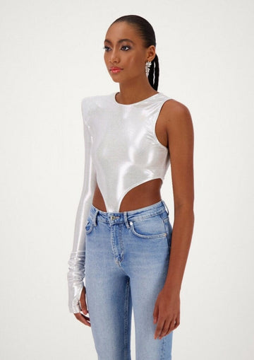 Waterdrop Shoulder Pad Epaulettes Bodysuit