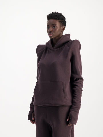 HOODIE ANNICEE CHOCOLAT