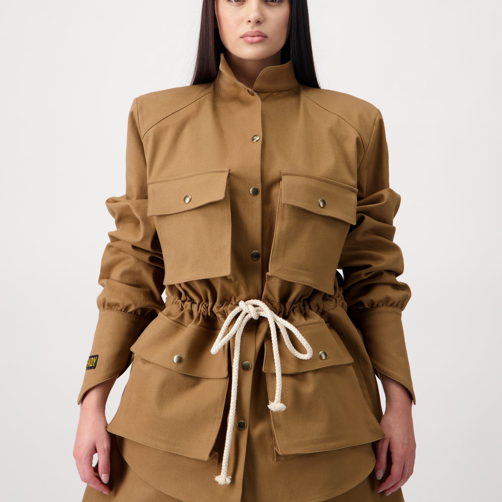 KAïA VESTE CARGO BEIGE