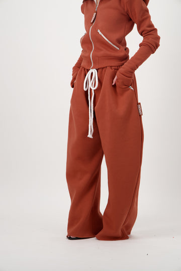 MARY  PANTALON JOGGING BALLON TERRACOTTA