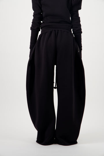 MARY  PANTALON JOGGING BALLON NOIR