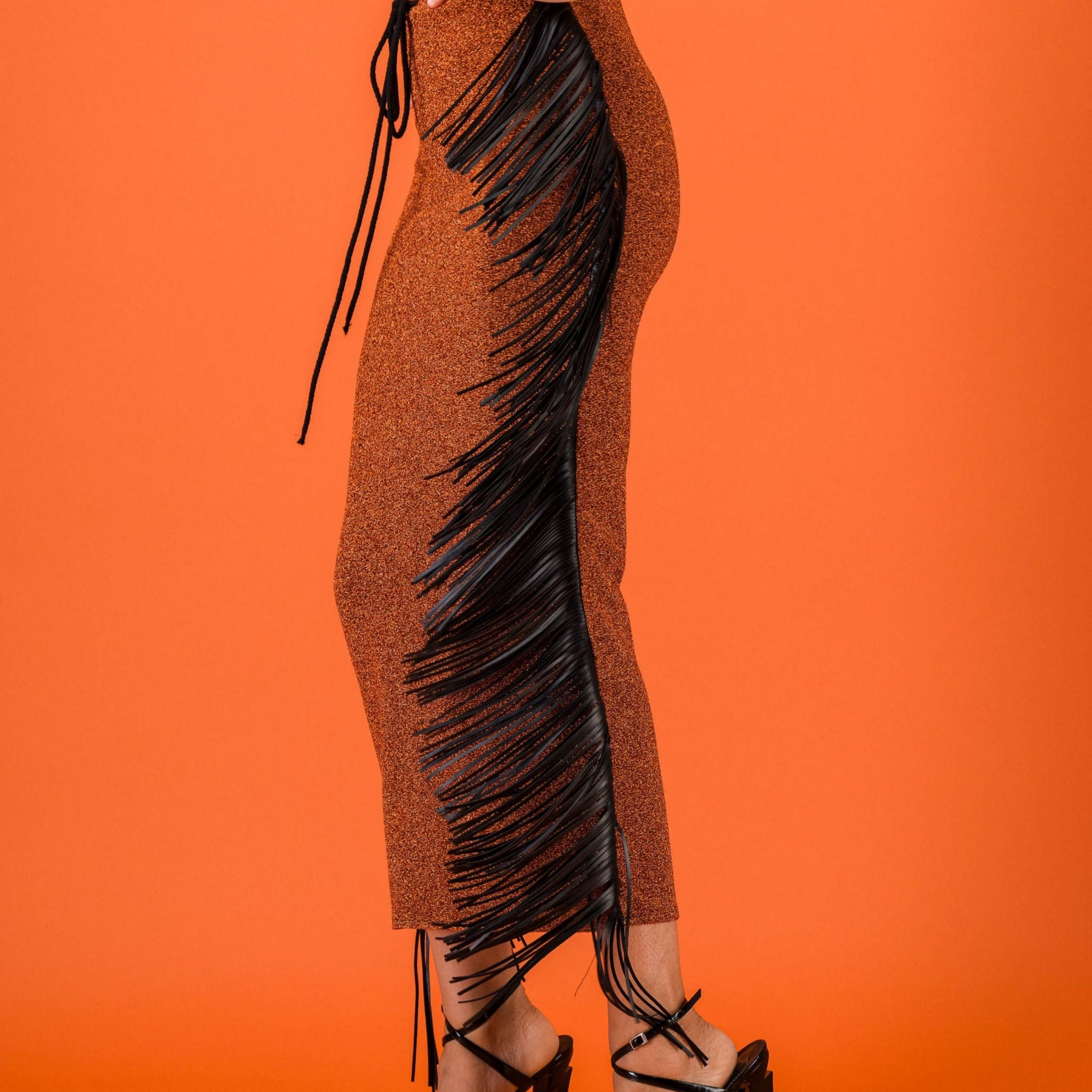 ZAFIRA FRINGED SKIRT