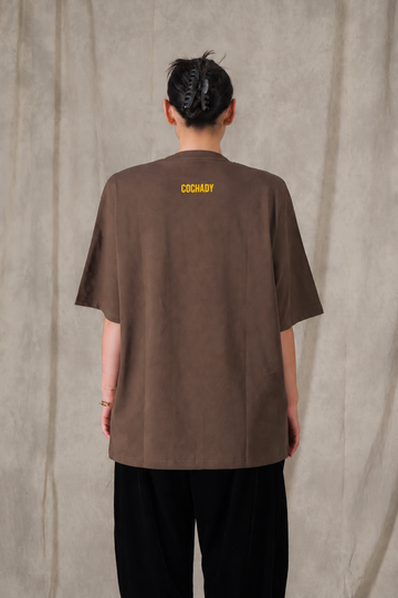 TEE-SHIRT IKONIK MARRON