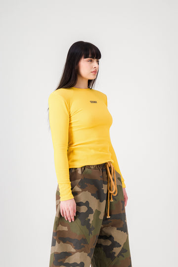 TOP CINTRÉ AYA JAUNE