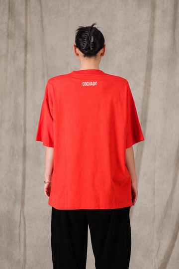 TEE-SHIRT NYRA ROUGE