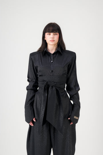 CHEMISE AYA SATINÉ