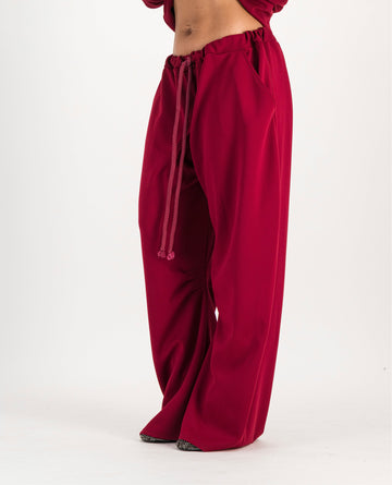 MAYA BURGUNDY PANTS