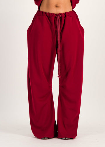 MAYA BURGUNDY PANTS