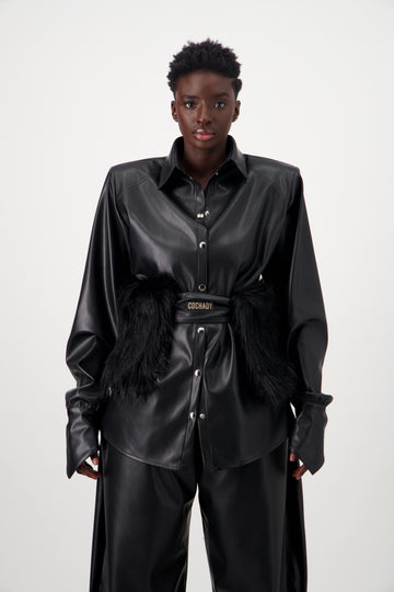 AYDA CHEMISE FOURRURE