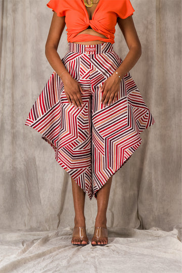 JUPE CULOTTE NAIROBI GRAPHIQUE