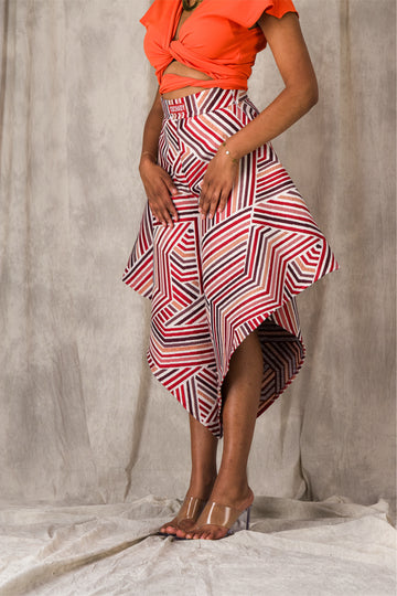 JUPE CULOTTE NAIROBI GRAPHIQUE